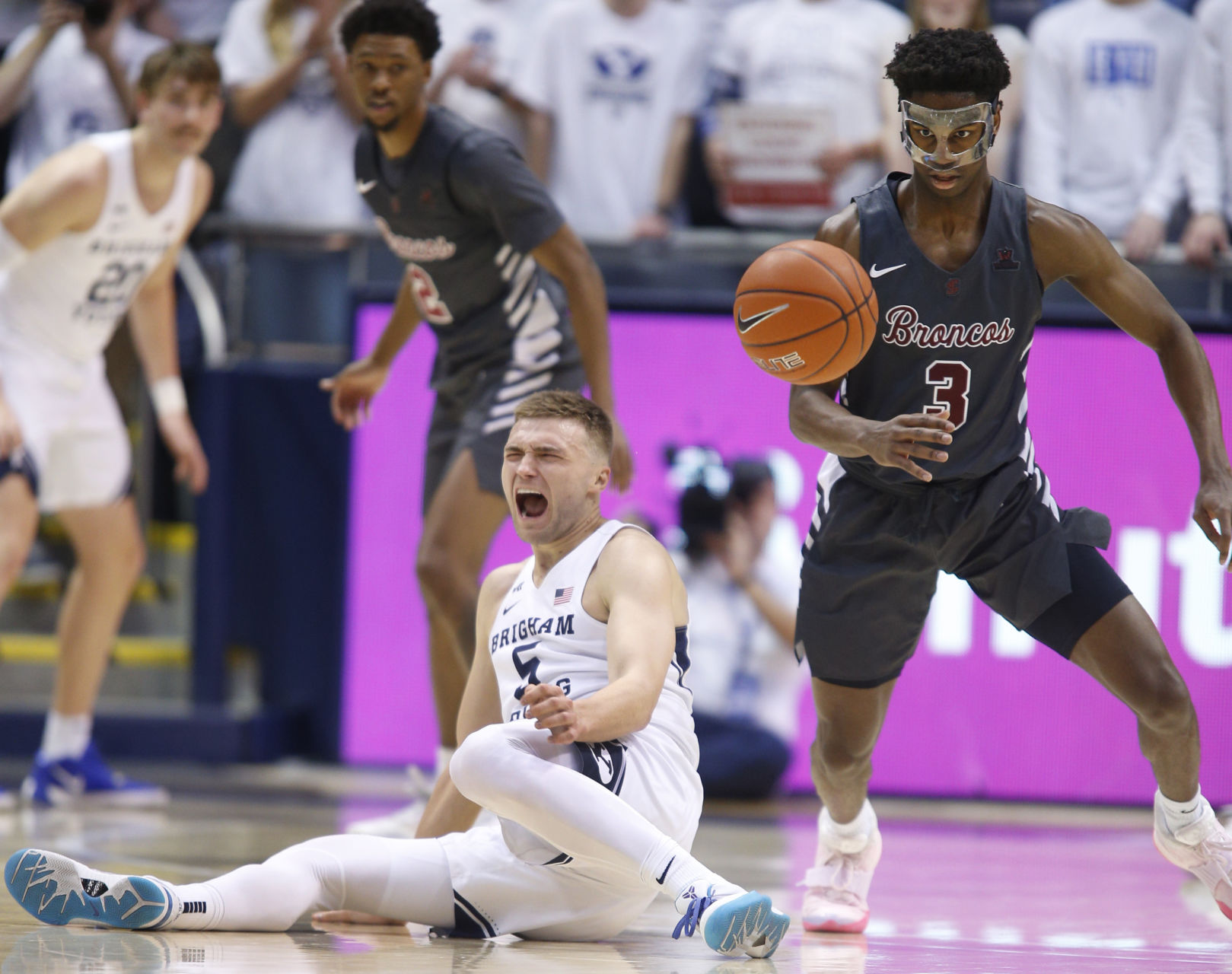 APTOPIX Santa Clara BYU Basketball